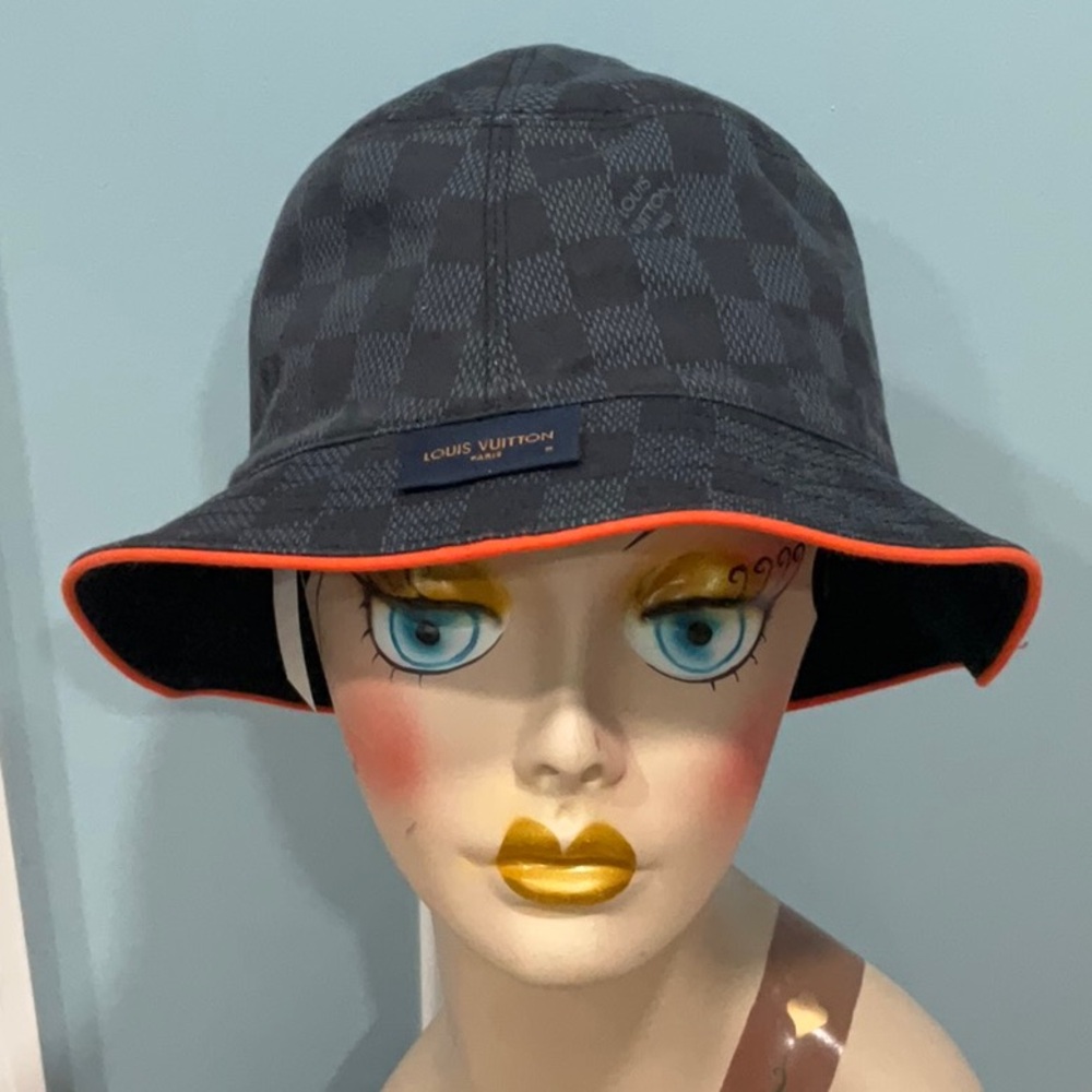 Louis Vuitton Checkered Bucket Hat - Picture 6 of 6